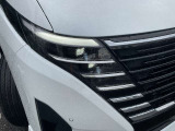 LEDヘッドランプ仕様。シャープな白光色のLEDランプを採用しました。夜の視界を明るくしてくれます。