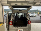荷物もたくさん積めます。