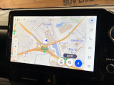【10.5インチ ディスプレイオーディオ】大画面のディスプレイはAppleCarPlayやAndroidAutoが利用可能。大きな画面でスマホナビアプリ等が利用いただけます♪