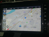 純正9インチモニターナビ付きです!大きくて見やすく目的地まで案内してくれるので、遠距離ドライブも安心です♪