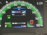 プリクラッシュセーフティー付きです。進路上の作動対象(システム作動対)をセンサーで検出し、衝突の可能性が高いと判断した際に警告やブレーキ力制御を行い衝突回避操作を補助します
