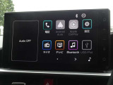 ディスプレイオーディオを装備しています。スマホと連動させると音楽やアプリを楽しむことができます。