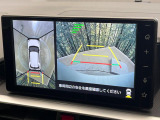 【パノラマモニター】専用のカメラにより、上から見下ろしたような視点で360度クルマの周囲を確認することができます☆死角部分も確認しやすく、狭い場所での切り返しや駐車もスムーズに行えます。