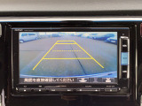 後方確認はバックカメラにお任せ♪後退時に便利で、駐車が楽になります♪