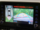 【パノラミックビューモニター】専用のカメラにより、上から見下ろしたような視点で360度クルマの周囲を確認することができます☆死角部分も確認しやすく、狭い場所での切り返しや駐車もスムーズに行えます。