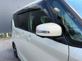 ウインカー付きドアミラーです相手車両へ指示案内