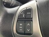 【ステアリングスイッチ】運転中、前方から目線をそらすことなく、オーディオ等の操作が可能な便利機能!安心&快適なドライブを演出してくれます♪
