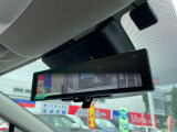 後方が見やすいスマートルームミラー
