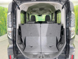 普段のお買い物や通勤、送迎等に十分な荷室スペースを確保しております。セカンドシートを倒すと、大きな荷物の積載も可能です♪