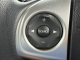 【ステアリングスイッチ】運転中、前方から目線をそらすことなく、オーディオ等の操作が可能な便利機能!安心&快適なドライブを演出してくれます♪