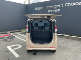 大きく開くリヤハッチ,荷物スペースも確保できます