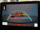 バックガイドモニターを装備しています、車庫入れもラクラクです。