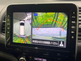 【アラウンドビューモニター】専用のカメラにより、上から見下ろしたような視点で360度クルマの周囲を確認することができます☆死角部分も確認しやすく、狭い場所での切り返しや駐車もスムーズに行えます。