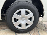 タイヤの溝も多くて安心です。