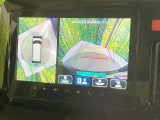 【全方位モニター用カメラ】専用のカメラにより、上から見下ろしたような視点で360度クルマの周囲を確認することができます☆死角部分も確認しやすく、狭い場所での切り返しや駐車もスムーズに行えます。