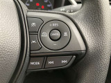 前方の車との車間を設定し、スピードを上げたり緩めたりを自動で行ってくれる追尾式の「レーダークルーズ」。上級装備の一つです!高級車にしかつかない嬉しい機能です。