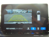 画質もキレイなバックカメラ、車庫入れが苦手な方も運転が好きになるはず。