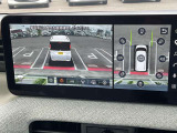 【アラウンドビューモニター】3D化して車両周辺を確認することができます。