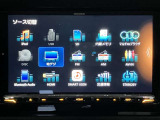 社外メモリーナビ(KENWOOD製MDV-M908)です♪目的地まで案内するナビゲーション機能の他にフルセグ画質で楽しめるTVやBluetooth Audio☆DVD再生など多彩な機能が満載で運転を快適にサポートしてくれます☆