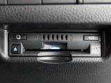 ETC車載器付きです。高速道路の料金所もスムーズに通過できます。