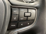 前方の車との車間を設定し、スピードを上げたり緩めたりを自動で行ってくれる追尾式の「レーダークルーズ」。上級装備の一つです!高級車にしかつかない嬉しい機能です。