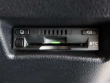 ETC車載器付きです。高速道路の料金所もスムーズに通過できます。