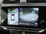 360度廻りを見渡せるアラウンドビューモニター搭載です。