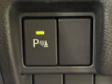 【クリアランスソナー】バンパーに付いたセンサーが障害物を検知!一定の距離に近づくとアラートで教えてくれます♪狭い駐車スペースや車庫入れ時も安心ですね☆