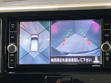 【アラウンドビューモニター】車を上から見下ろしているかのような映像で周囲の状況がひと目で確認、狭い駐車場に駐車するときも安心です♪♪障害物などがあると警告音がなりますので安心して駐車が出来ます★