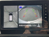 アラウンドビューモニターです☆車の前後左右にカメラがついており駐車時には上から車を見たような画面が見れますので、4方向の状況を確認することができる便利な機能です☆