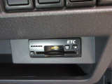 ETC車載器付きです。高速道路の料金所もスムーズに通過できます。