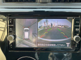 全周囲カメラ付きで安心してバック駐車できます!