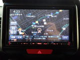 ホンダ純正ナビなのでダッシュボードにスッキリと収まっています。土地勘の無い所でも道に迷わず安心ですね!