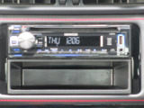ケンウッド製のCDオーディオが付いております。