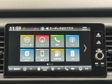 ★オーディオメニューです。スマートフォンとの連携が可能です♪視認性に優れており、使い勝手も良好です。