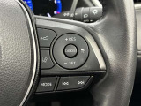 前方の車との車間を設定し、スピードを上げたり緩めたりを自動で行ってくれる追尾式の「レーダークルーズ」。上級装備の一つです!高級車にしかつかない嬉しい機能です。