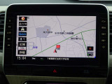 【ナビ】メモリーナビ(MM521D-L)付きです。目的地を設定すれば初めての場所でも簡単に行くことができます。もちろん音楽だって聴けちゃいます♪