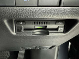 ETC車載器付きです。高速道路の料金所もスムーズに通過できます。