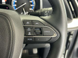 前方の車との車間を設定し、スピードを上げたり緩めたりを自動で行ってくれる追尾式の「レーダークルーズ」。上級装備の一つです!高級車にしかつかない嬉しい機能です。
