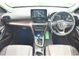 見通しのよいすっきりとした視界で、運転もしやすいです。