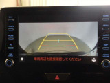 バックガイドモニター付きです。後方の安全確認に非常に便利です。