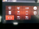 フルセグテレビ搭載。DVD・CD再生にも対応しています。
