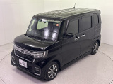 令和3年式のN-BOXカスタム入庫!!前後純正ドライブレコーダー!!純正メモリーナビ!!バックモニター!!地デジチューナー!!ミュージックラック!!Bluetooth対応!!障害物センサー!!ETC!