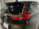 視認性がいいテールランプ。後続車にも存在をアピール。