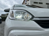 LEDヘッドライトで夜間も明るく安心して運転していただけます♪