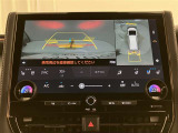 安全機能のバックモニター&全周囲モニターも装備です。