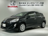 全国納車可 第三者機関証明書付 1年保証 純正ナビ TV Rカメラ CD録音 DVD 衝突軽減B ETC LEDライト 横滑り防止 スマ-トキ-装備のトヨタのアクア Sスタイルブラック入庫!