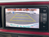 【 バックカメラ 】駐車が苦手な方でも映像で後方の安全確認もしっかり♪見えない死角の部分や距離感などモニター確認することが可能です!//