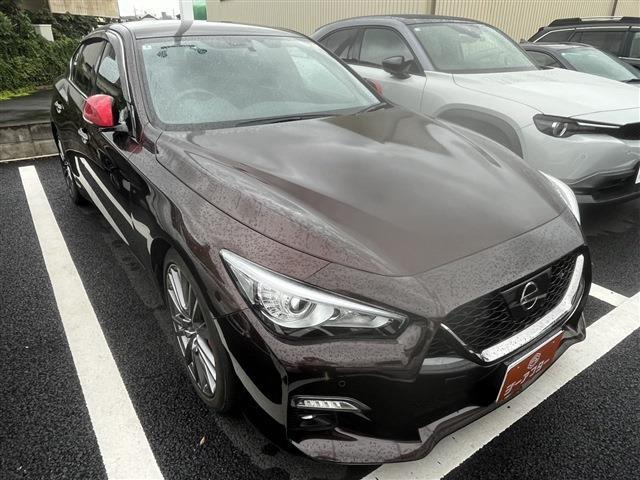 スカイライン 3.0 400R 禁煙車 純正ナビ フルセグ 360度カメラ