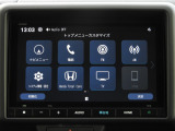★メニュー画面★施設名・住所・電話番号などを入力するだけで、現在地から適切なルートを自動で案内します。「Honda Total Care」は日常から週末のドライブまで幅広くサポートします。